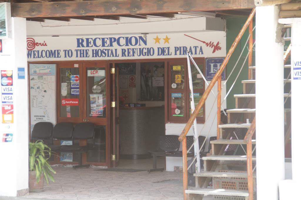 A Pousada Refugio Del Pirata Paracas Exterior foto